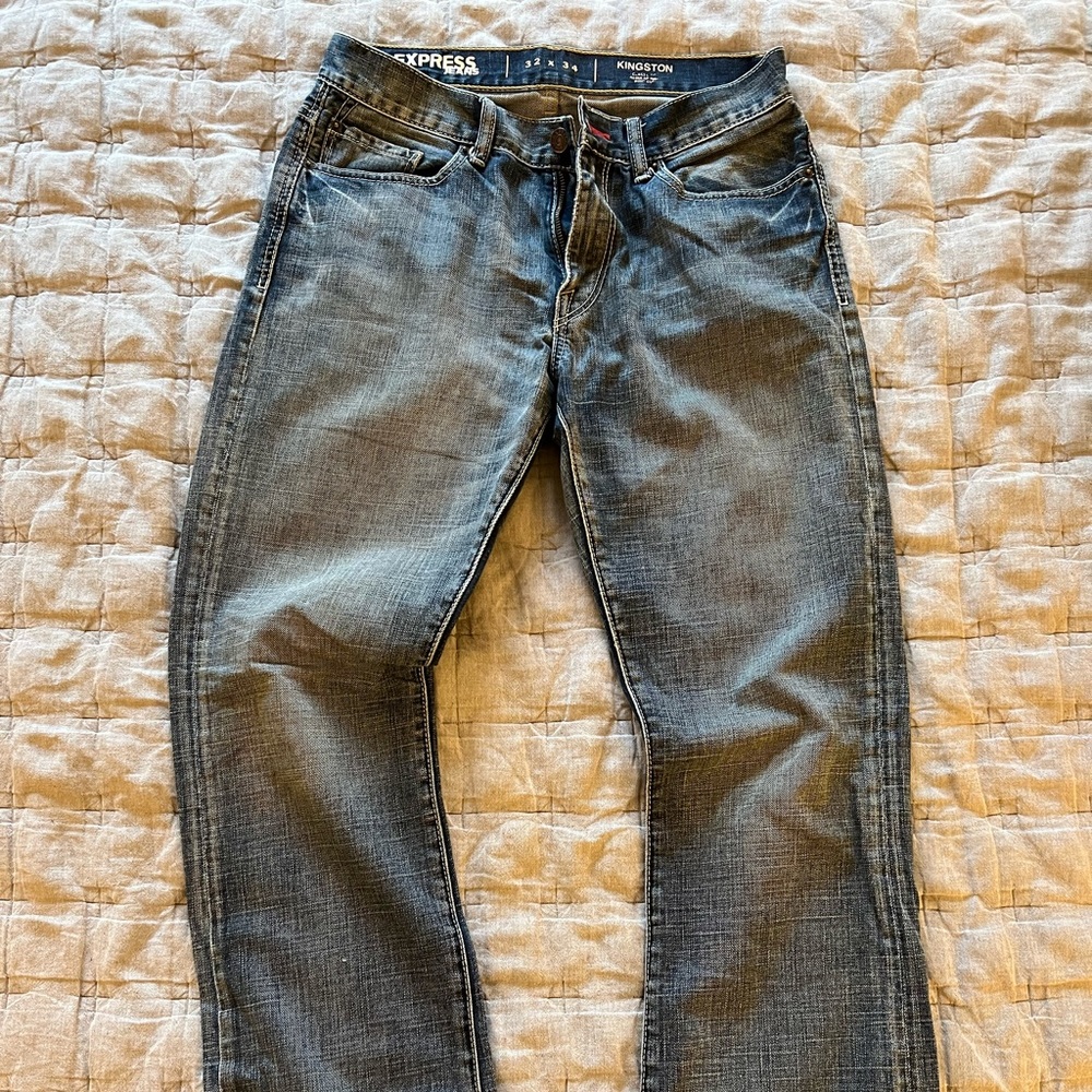 EXPRESS KINGSTON RELAXED BOOTCUT JEAN